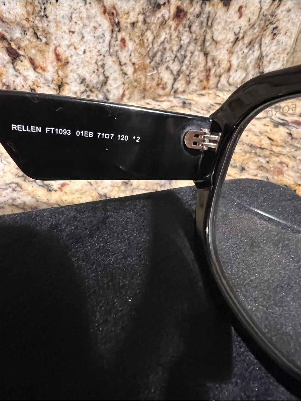 Tom Ford Black and Silver Aviator-Style Sunglasses - Picture 6 of 7